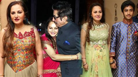 jaya prada children|Jaya Prada shares rare moments with her son; drops photo from .